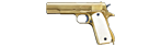 Colt М 1911 A1 Pistol, gold-plated