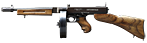 Пистолет-пулемет Томпсона 1928А1 с диском