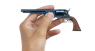 The First Model Colt Navy Revolver miniature model in hand