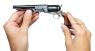 Colt Walker Revolver, M1847 miniature model in habd