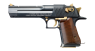 Magnum Desert Eagle Pistol miniature model