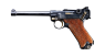 Navy Borchardt-Luger Pistol, M1904 miniature model