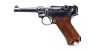 Borchardt-Luger Pistol Parabellum, M1908 miniature model