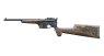 Mauser Pistol-Caliber Carbine 1896 miniature model, decorated