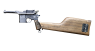 Mauser Bolo Pistol, M1920 miniature model