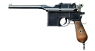 Mauser C-96 Pistol, M1896 miniature model